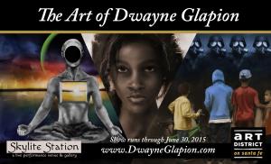 Artist Dwayne Glapion Shows At Skylite Station